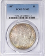 1887 $1 MS63