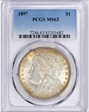1897 $1 MS63