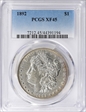 1892 $1 XF45