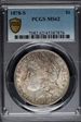 1878-S $1 MS62