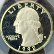 1992-S 25C PR69DCAM