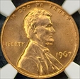 1967 1C MS66RD