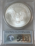 2010 $1 Silver Eagle MS70