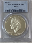 1976-S $1 Silver PR69DCAM