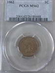 1862 1C MS62