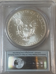 2013 $1 Silver Eagle First Strike MS70
