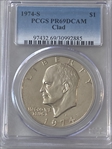 1974-S $1 Clad PR69DCAM