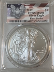 2019 $1 Silver Eagle First Strike MS70