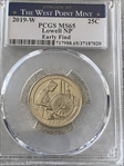 2019-W 25C Lowell NP Early Find MS65