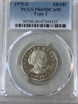 1979-S SBA$1 Type 2 PR69DCAM
