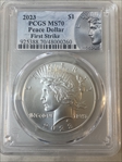 2023 $1 Peace Dollar First Strike MS70