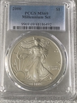 2000 $1 Millennium Set MS69