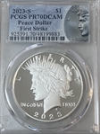 2023-S $1 Peace Dollar First Strike PR70DCAM