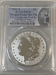 2023-S $1 Morgan Dollar Rev PR  Two-Coin Reverse Proof Set First Day of Issue PR70