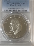 1976-S $1 Clad Type 1 PR69DCAM