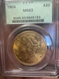 1904 $20 MS63