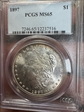 1897 $1 MS65