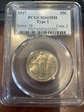 1917 25C Type 1 MS65FH