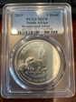 2019 1 Rand Krugerrand Silver MS70