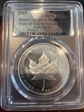 2019 $5 Maple Leaf Silver Modified PR Pride of Two Nations, U.S. Set First Strike PR70