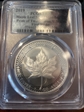 2019 $5 Maple Leaf Silver Modified PR Pride of Two Nations, U.S. Set First Strike PR70