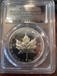 2019 $5 Maple Leaf Silver Modified PR Pride of Two Nations, U.S. Set First Strike PR70
