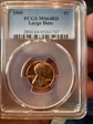 1960 1C Large Date MS64RD