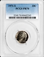 1971-S 10C PR70