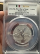 2024-Mo 2 Onza Libertad Ag Rev PR First Day of Issue PR70