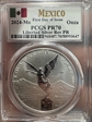 2024-Mo Onza Libertad Ag Rev PR First Day of Issue PR70
