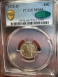 1921-D 10C MS66