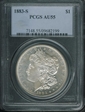 1883-S $1 AU55