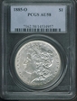 1885-O $1 AU58