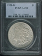 1921-D $1 AU58