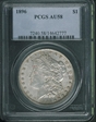 1896 $1 AU58