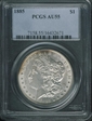 1885 $1 AU55