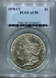 1878-CC $1 AU58