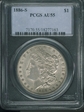 1886-S $1 AU55