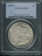 1896-O $1 AU55