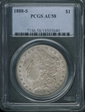 1888-S $1 AU58