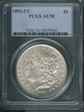 1891-CC $1 AU58