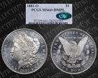 1881-O $1 MS64+ DMPL