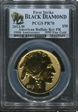 2013-W $50 American Buffalo Rev PR First Strike .9999 Fine Gold 100th Anniversary PR70