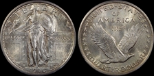 1916 25C Standing Liberty MS63FH