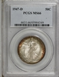 1947-D 50C MS66