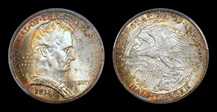 1918 50C Lincoln-Illinois MS67+
