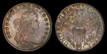 1803 $1 Large 3 AU50