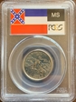 2002-D 25C Mississippi MS67