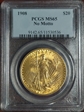 1908 $20 No Motto MS65
