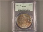 1881-O $1 MS63